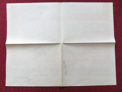 DEAR BRIGITTE FOLDED US ONE SHEET POSTER JAMES STEWART GLYNIS JOHNS 1965 Rendezvous Cinema Movie posters