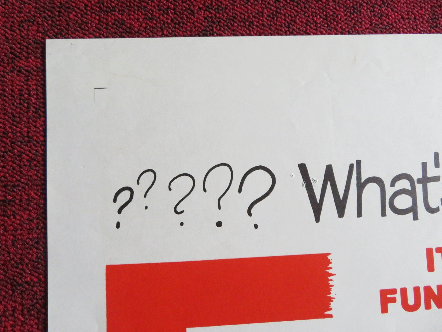 DEAR BRIGITTE FOLDED US ONE SHEET POSTER JAMES STEWART GLYNIS JOHNS 1965 Rendezvous Cinema Movie posters