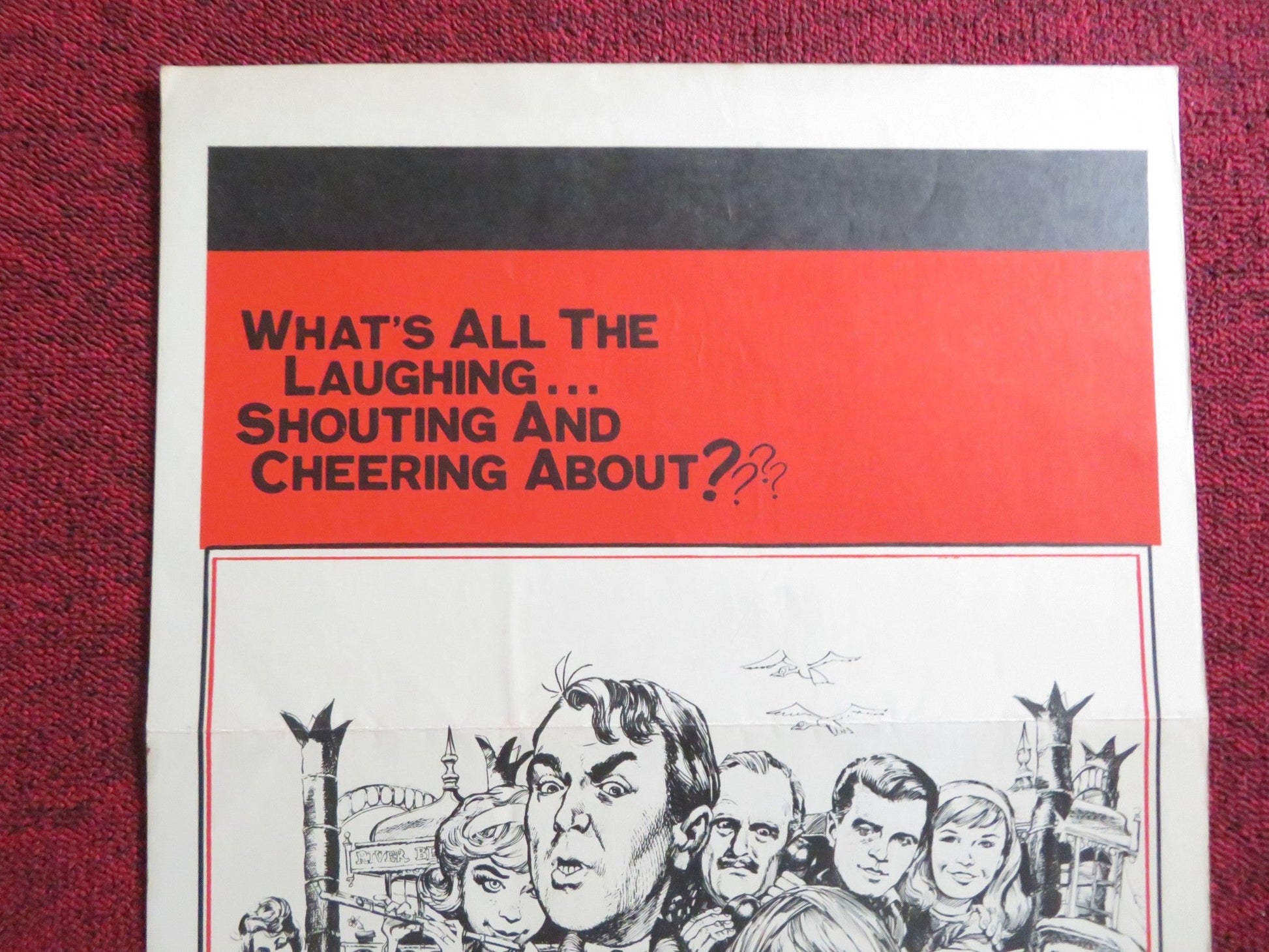 DEAR BRIGITTE US INSERT (14"x 36") POSTER JAMES STEWAR FABIAN GLYNIS JOHNS 1965 Rendezvous Cinema Movie posters