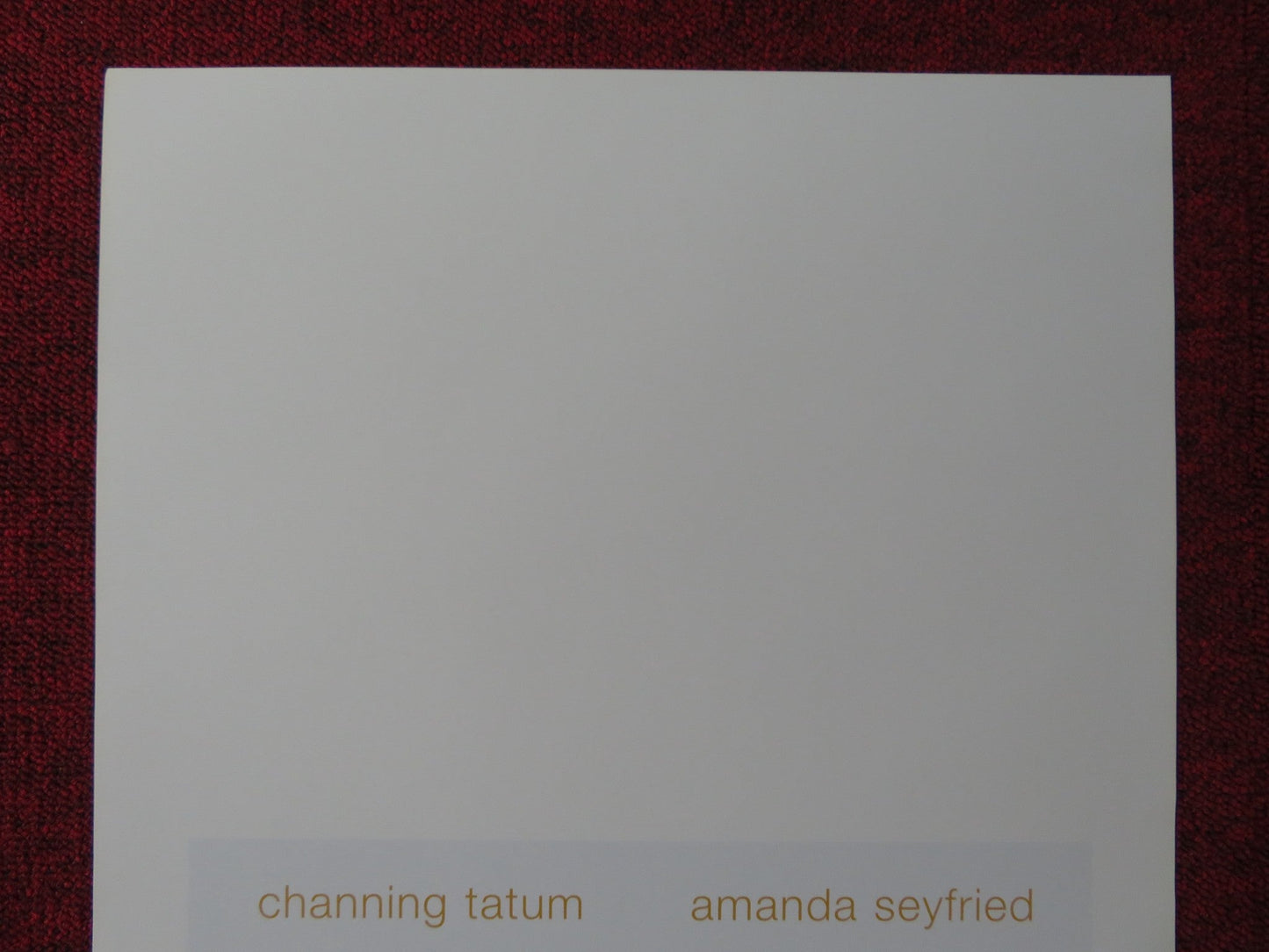 DEAR JOHN ITALIAN LOCANDINA POSTER CHANNING TATUM AMANDA SEYFRIED 2010 Rendezvous Cinema Movie posters