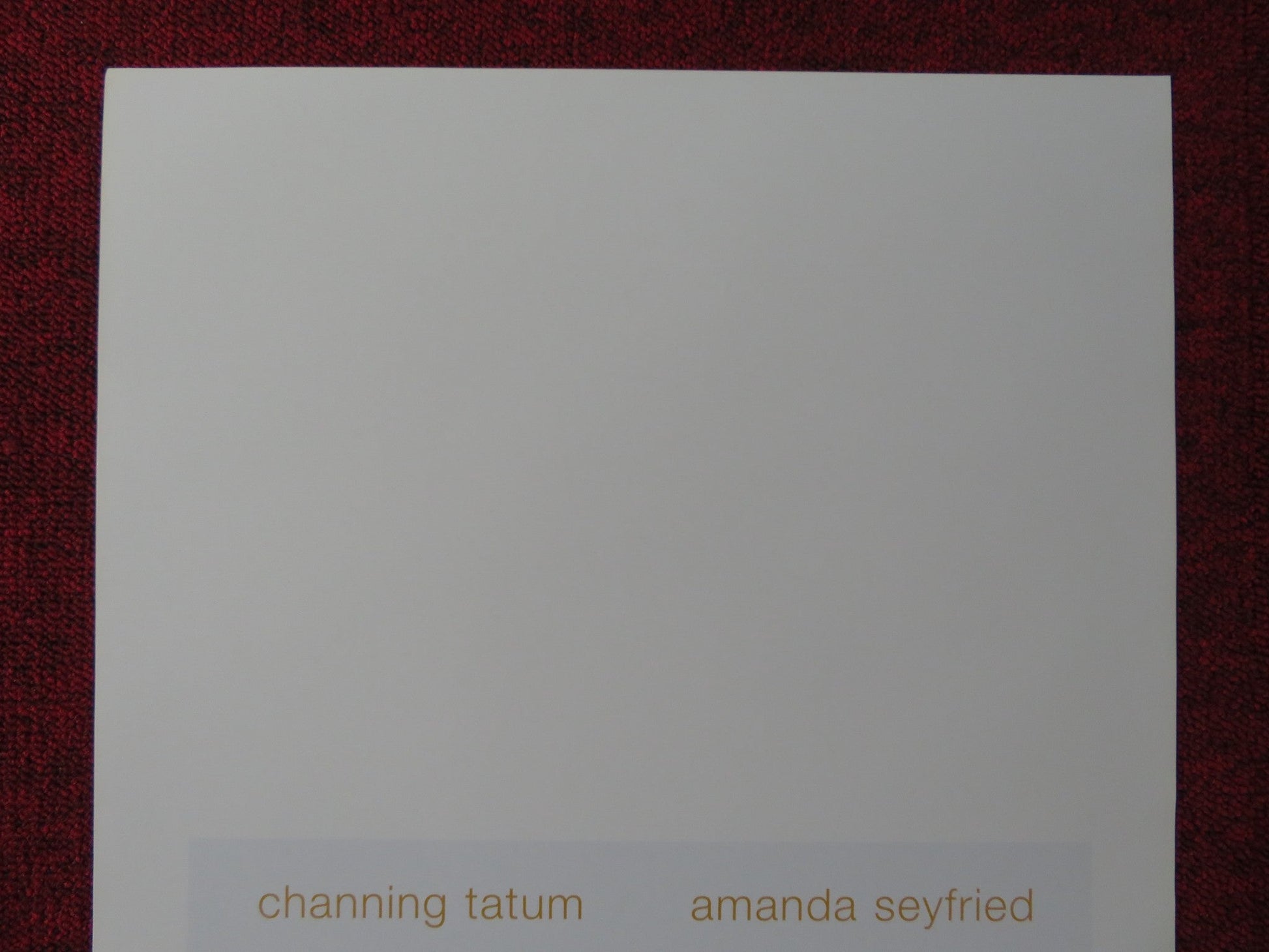 DEAR JOHN ITALIAN LOCANDINA POSTER CHANNING TATUM AMANDA SEYFRIED 2010 Rendezvous Cinema Movie posters