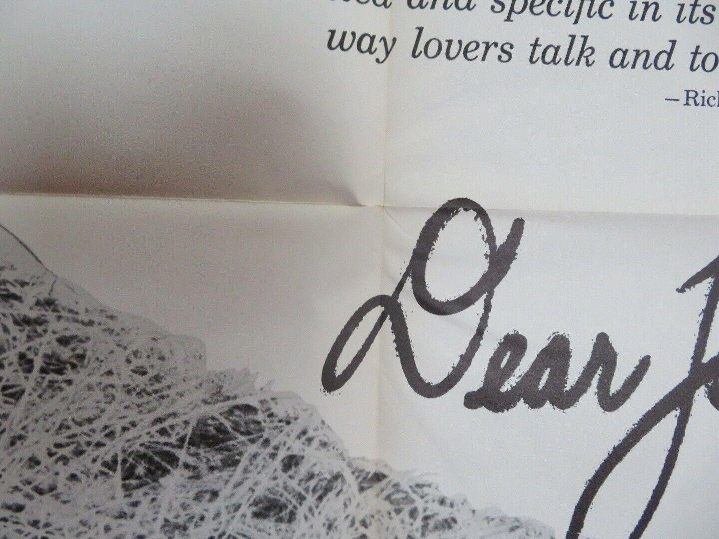 DEAR JOHN US ONE SHEET POSTER JARL KULLE CHRISTINA SCHOLLIN 1964 Movie posters