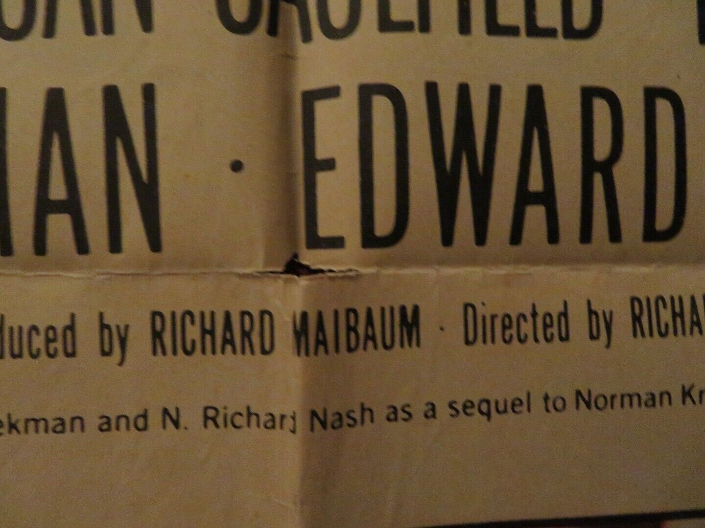 DEAR WIFE FOLDED US ONE SHEET POSTER WILLIAM HOLDEN JOAN CAULFIELD 1949 - Rendezvous Cinema