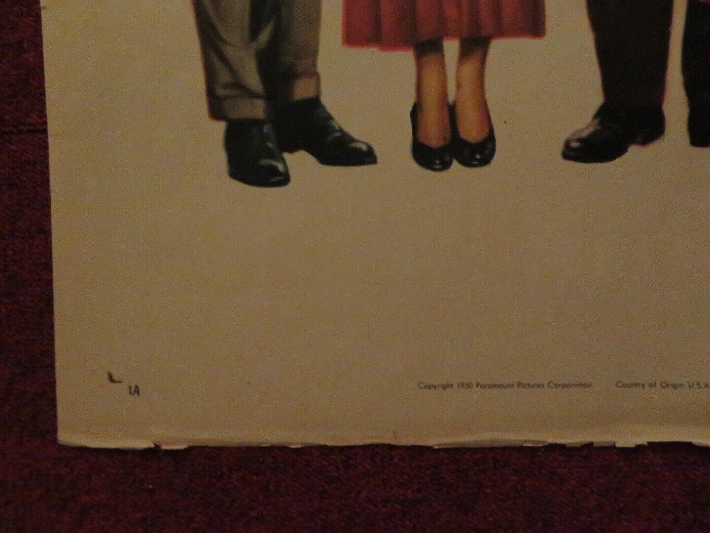 DEAR WIFE FOLDED US ONE SHEET POSTER WILLIAM HOLDEN JOAN CAULFIELD 1949 - Rendezvous Cinema