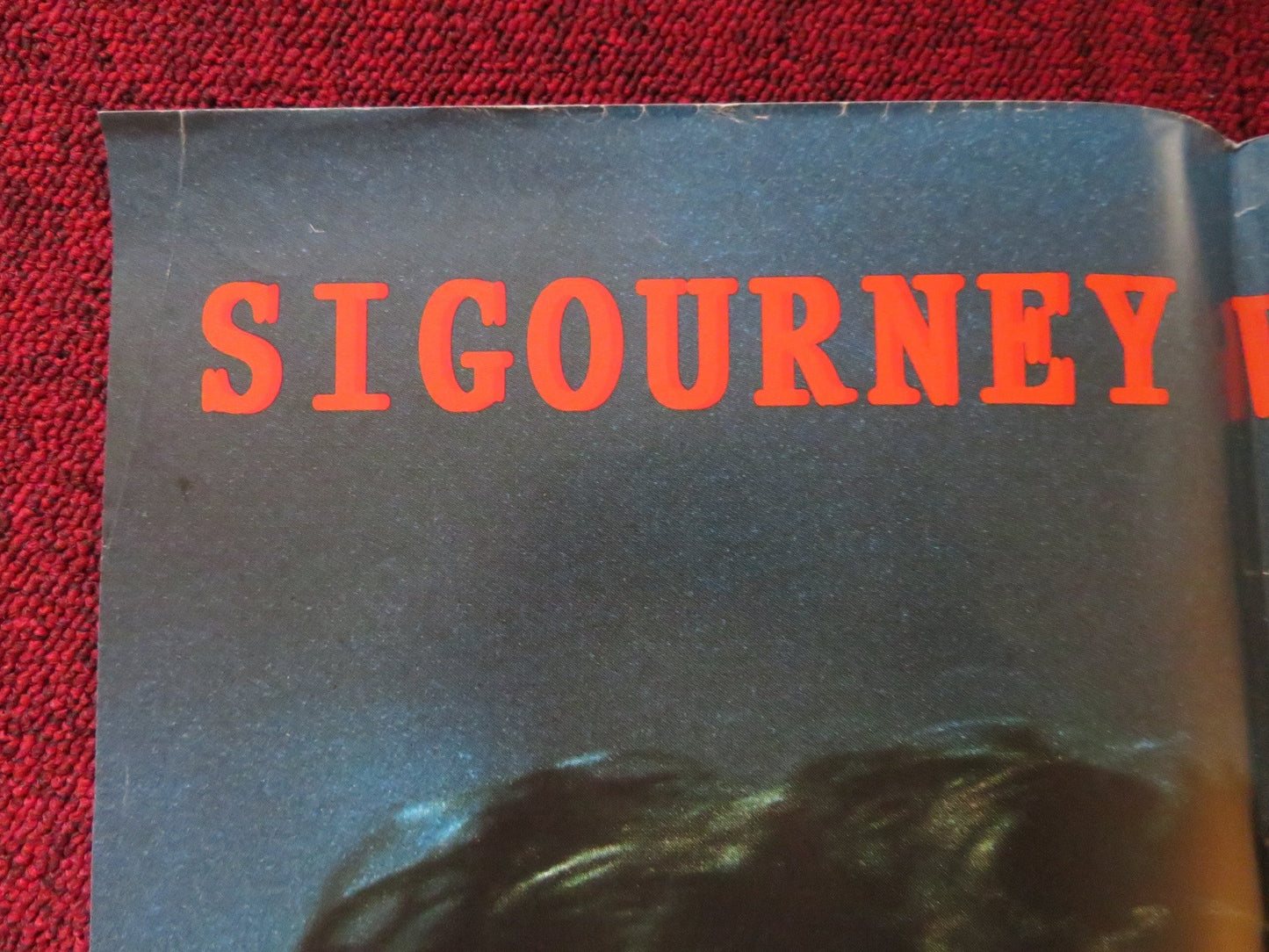 DEATH AND THE MAIDEN QUAD (30" x 40") POSTER FOLDED SIGOURNEY WEAVER 1994 Rendezvous Cinema Movie posters