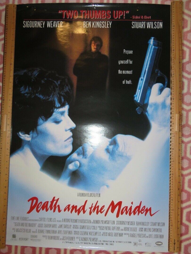 DEATH AND THE MAIDEN US ONE SHEET ROLLED POSTER ROMAN POLANSKI 1994 - Rendezvous Cinema