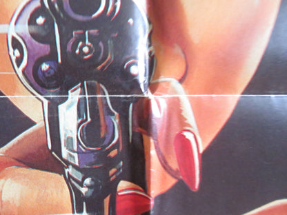 DEATH BLOW: A CRY FOR JUSTICE FOLDED US ONE SHEET POSTER FRANK STALLONE 1987 Rendezvous Cinema Movie posters