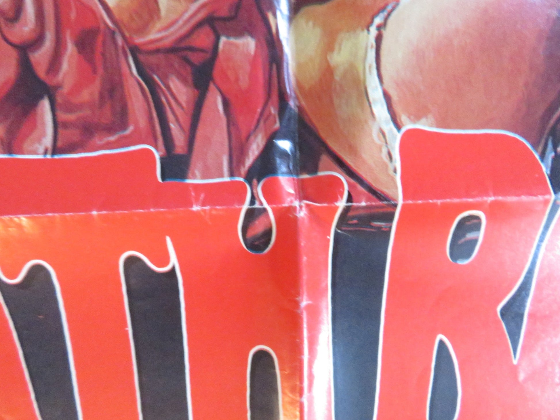 DEATH BLOW: A CRY FOR JUSTICE FOLDED US ONE SHEET POSTER FRANK STALLONE 1987 Rendezvous Cinema Movie posters