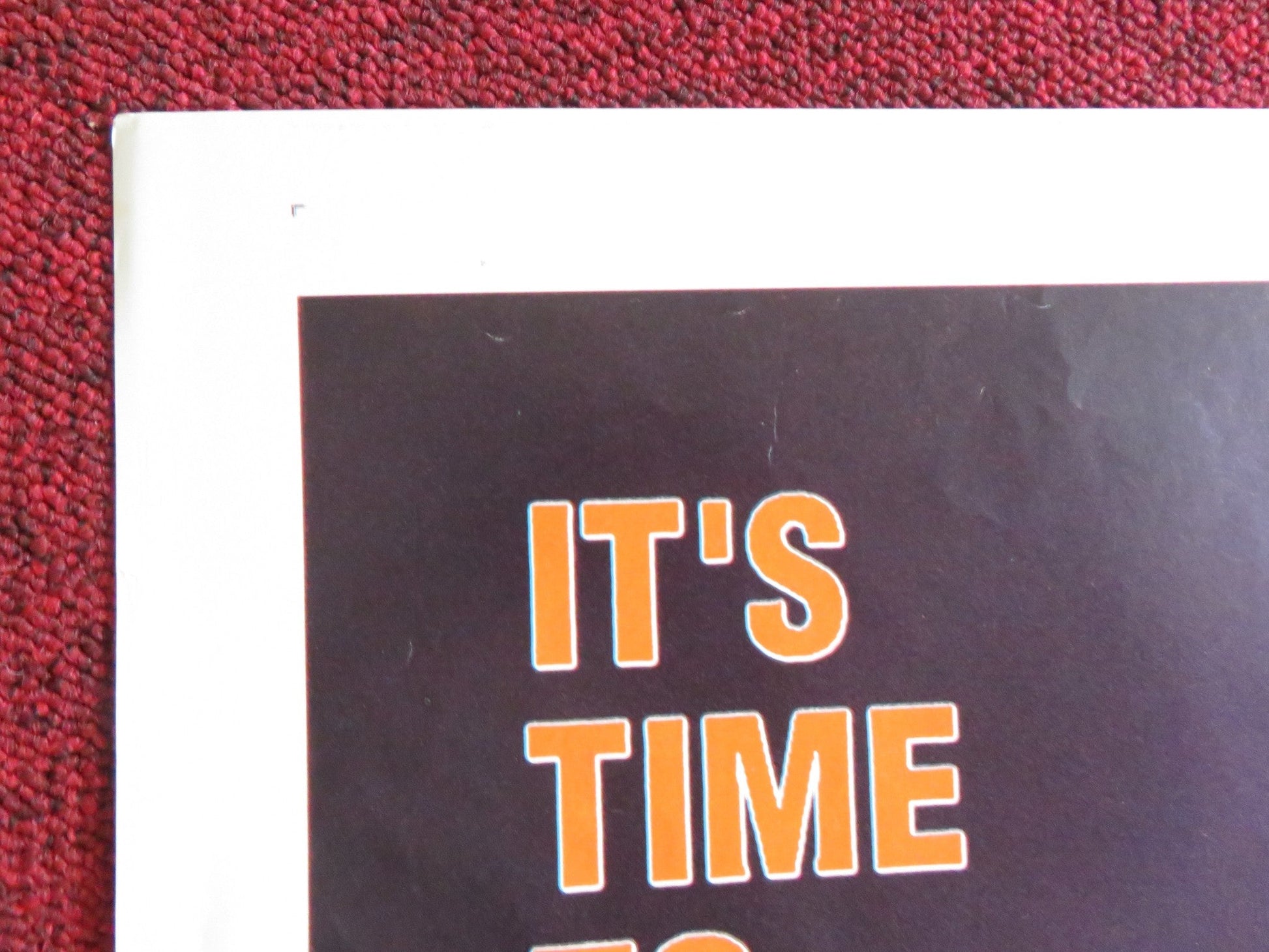 DEATH BLOW: A CRY FOR JUSTICE FOLDED US ONE SHEET POSTER FRANK STALLONE 1987 Rendezvous Cinema Movie posters