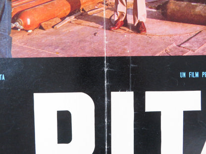 DEATH COMES IN THREE - A ITALIAN FOTOBUSTA POSTER ALAN TANG JENNY HU 1973 Rendezvous Cinema Movie posters