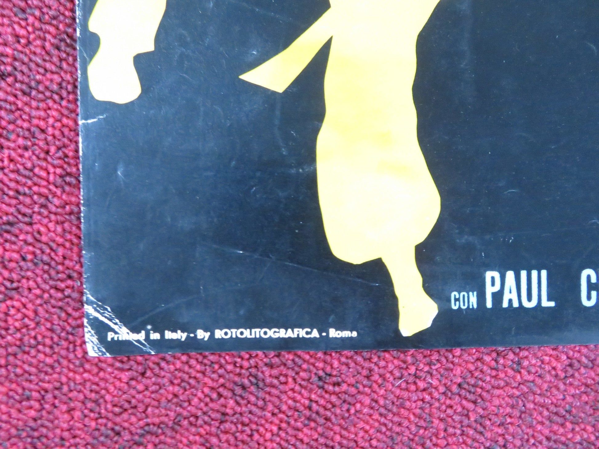 DEATH COMES IN THREE - A ITALIAN FOTOBUSTA POSTER ALAN TANG JENNY HU 1973 Rendezvous Cinema Movie posters
