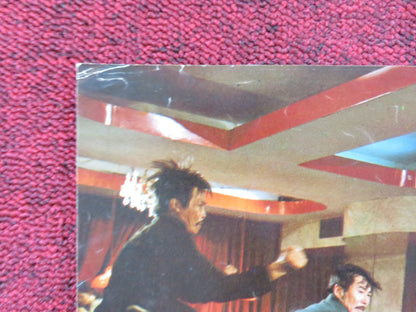 DEATH COMES IN THREE - B ITALIAN FOTOBUSTA POSTER ALAN TANG JENNY HU 1973 Rendezvous Cinema Movie posters