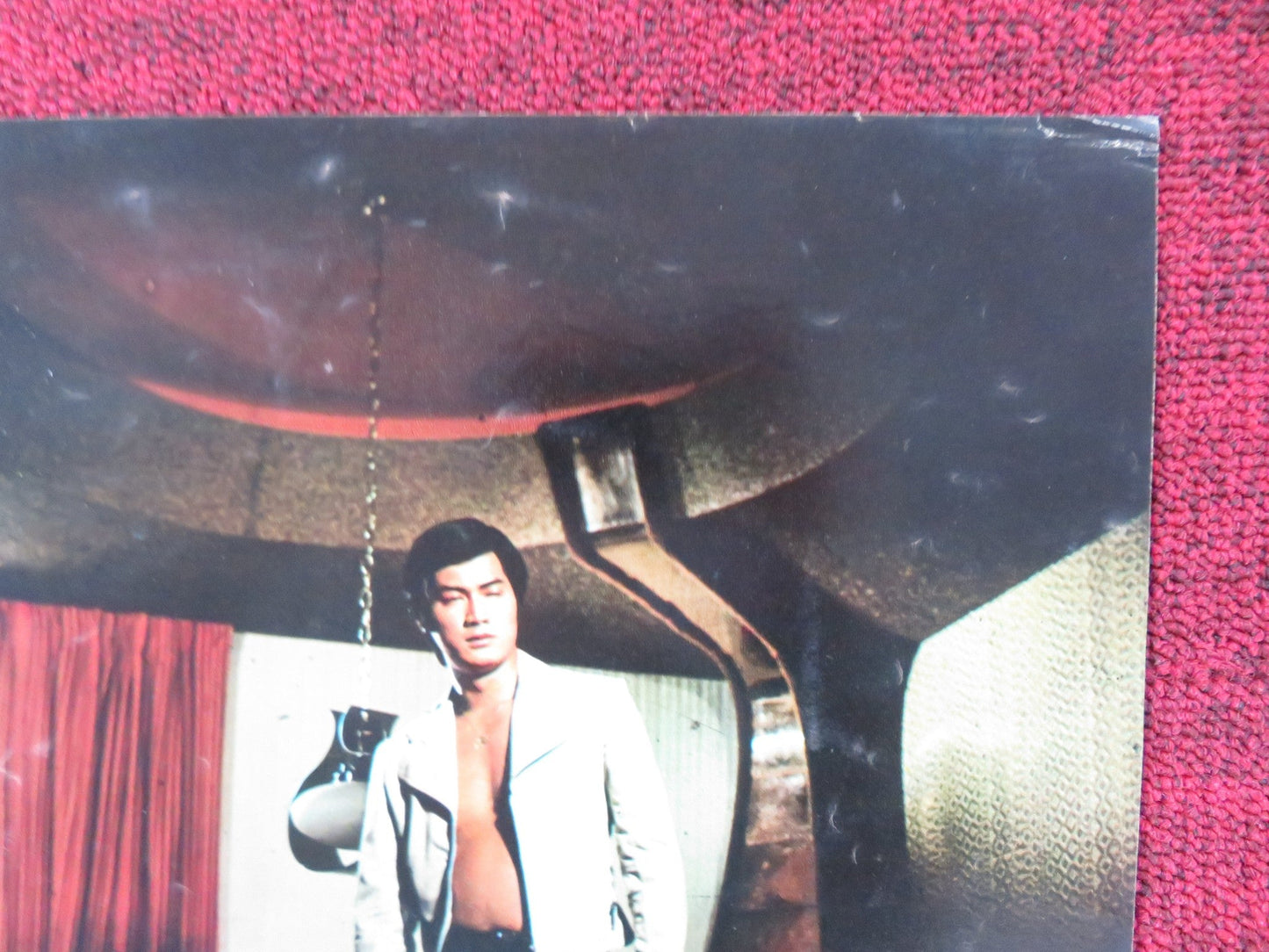 DEATH COMES IN THREE - D ITALIAN FOTOBUSTA POSTER ALAN TANG JENNY HU 1973 Rendezvous Cinema Movie posters