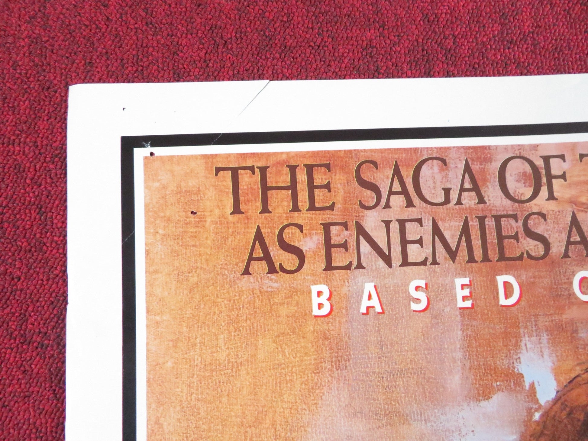 DEATH HUNT - STYLE B FOLDED US ONE SHEET POSTER CHARLES BRONSON LEE MARVIN 1981 Rendezvous Cinema Movie posters