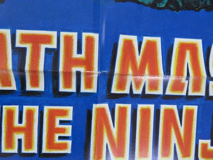 DEATH MASK OF THE NINJA /Shaolin Prince KUNG FU FOLDED US ONE SHEET POSTER '82 - Rendezvous Cinema