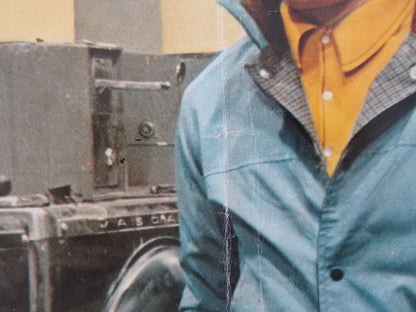 DEATH OCCURRED LAST NIGHT - A ITALIAN FOTOBUSTA POSTER RAF VALLONE F WOLFF 1970 Rendezvous Cinema Movie posters