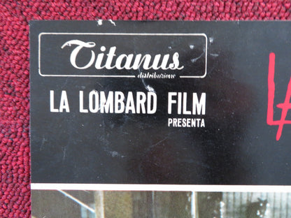 DEATH OCCURRED LAST NIGHT - A ITALIAN FOTOBUSTA POSTER RAF VALLONE F WOLFF 1970 Rendezvous Cinema Movie posters