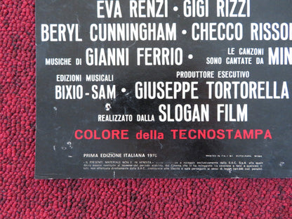 DEATH OCCURRED LAST NIGHT - B ITALIAN FOTOBUSTA POSTER RAF VALLONE F WOLFF 1970 Rendezvous Cinema Movie posters