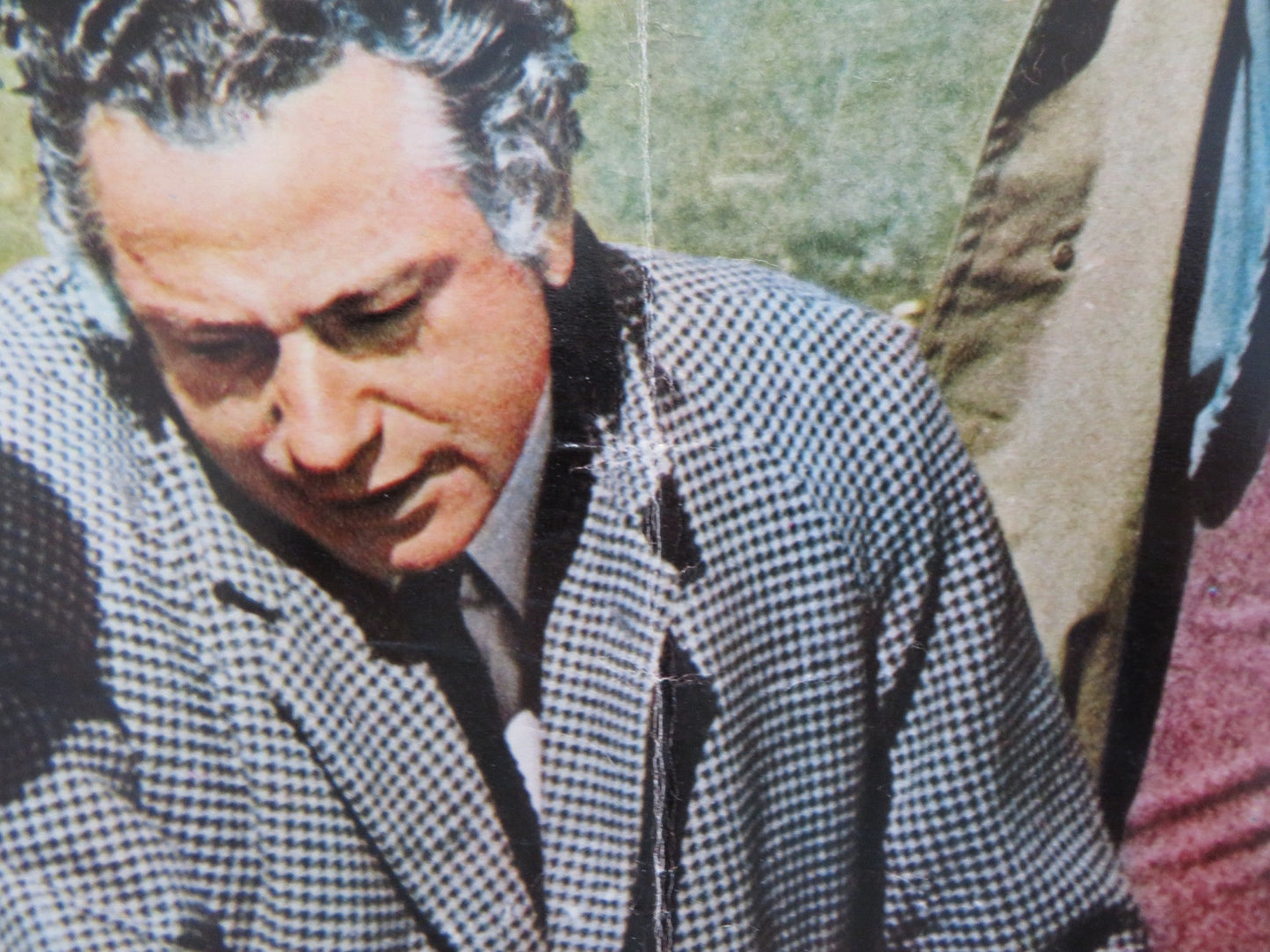 DEATH OCCURRED LAST NIGHT - C ITALIAN FOTOBUSTA POSTER RAF VALLONE F WOLFF 1970 Rendezvous Cinema Movie posters