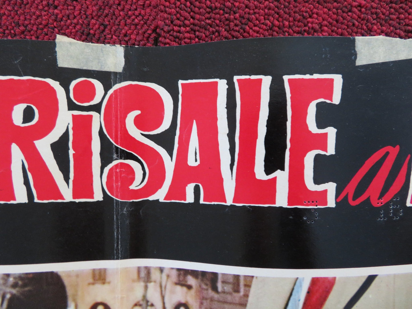 DEATH OCCURRED LAST NIGHT - C ITALIAN FOTOBUSTA POSTER RAF VALLONE F WOLFF 1970 Rendezvous Cinema Movie posters