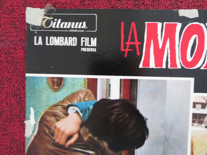 DEATH OCCURRED LAST NIGHT - C ITALIAN FOTOBUSTA POSTER RAF VALLONE F WOLFF 1970 Rendezvous Cinema Movie posters