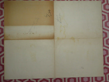 DEATH OF A SCOUNDREL US HALF SHEET (22"x 28") POSTER GEORGE SANDERS 1956 Movie posters