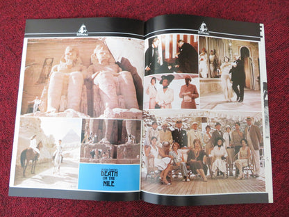DEATH ON THE NILE JAPANESE BROCHURE / PRESS BOOK PETER USTINOV BETTE DAVIS 1978 Rendezvous Cinema Movie posters