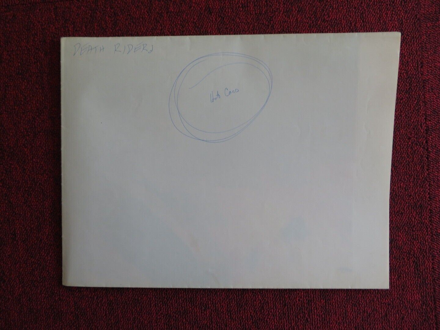 DEATH RIDERS FOLDED US ONE SHEET POSTER FLOYD REED REESE SMITH 1976 Movie posters