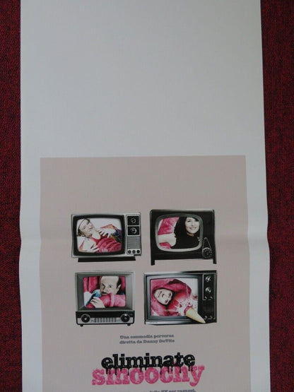 DEATH TO SMOOCHY ITALIAN LOCANDINA (27.5"x13") POSTER DANNY DE VITO 2002 Movie posters