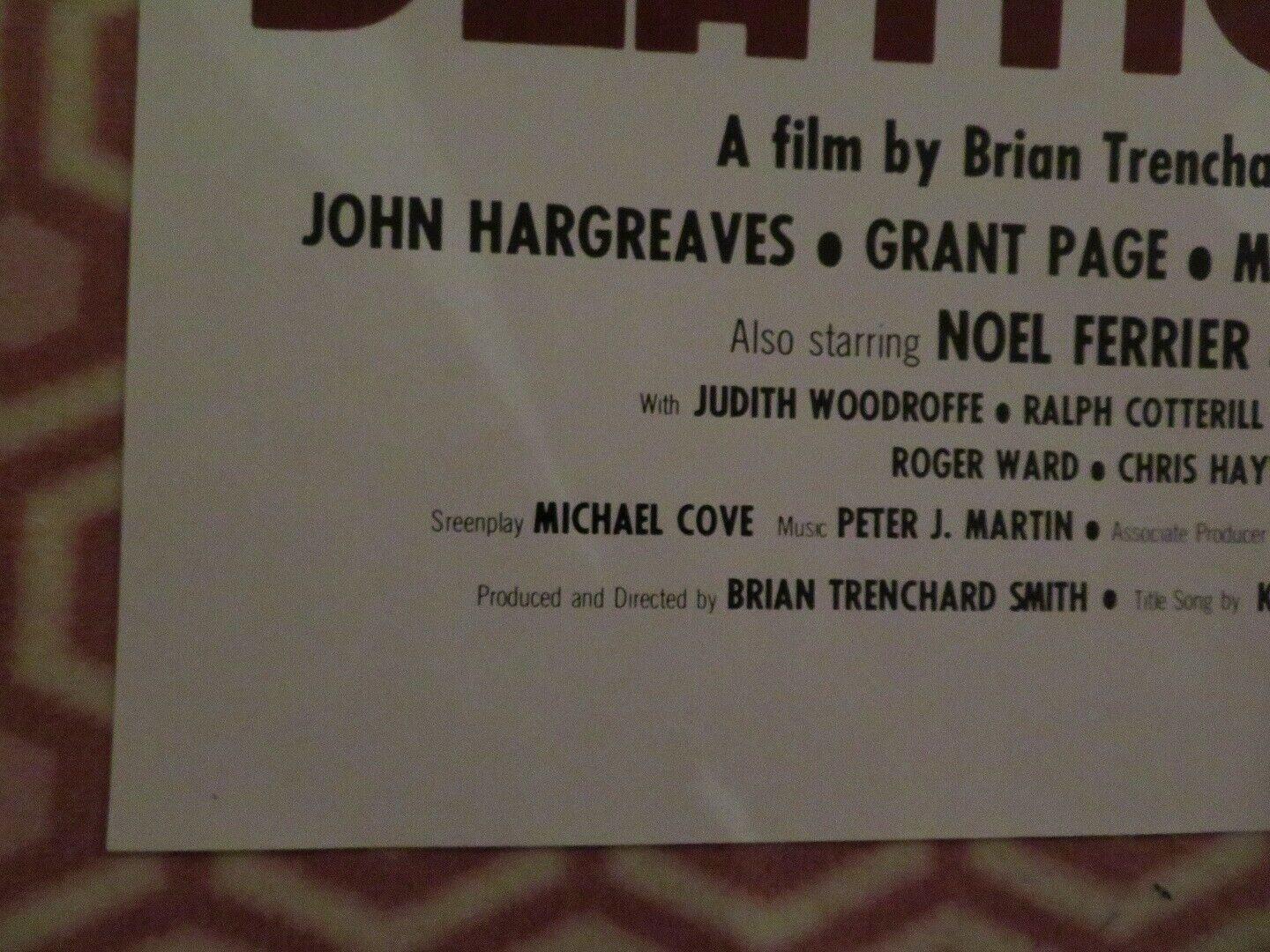 DEATHCHEATERS US ONE SHEET POSTER JOHN HARDGREAVES GRANT PAGE 1976 Rendezvous Cinema Movie posters