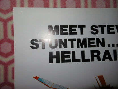 DEATHCHEATERS US ONE SHEET POSTER JOHN HARDGREAVES GRANT PAGE 1976 Rendezvous Cinema Movie posters