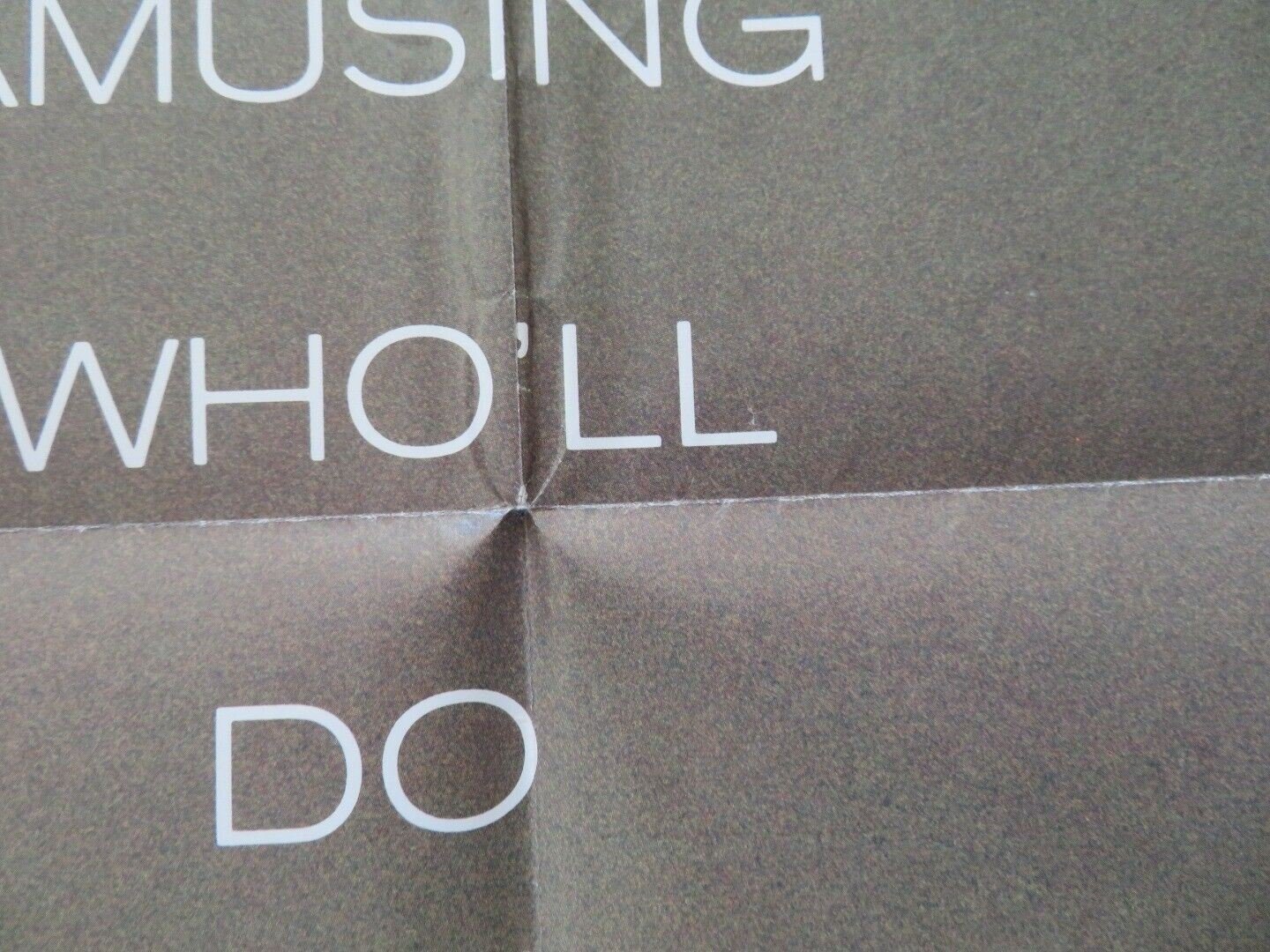 DEATHTRAP FOLDED US ONE SHEET POSTER MICHAEL CAINE DYAN CANNON 1982 Movie posters