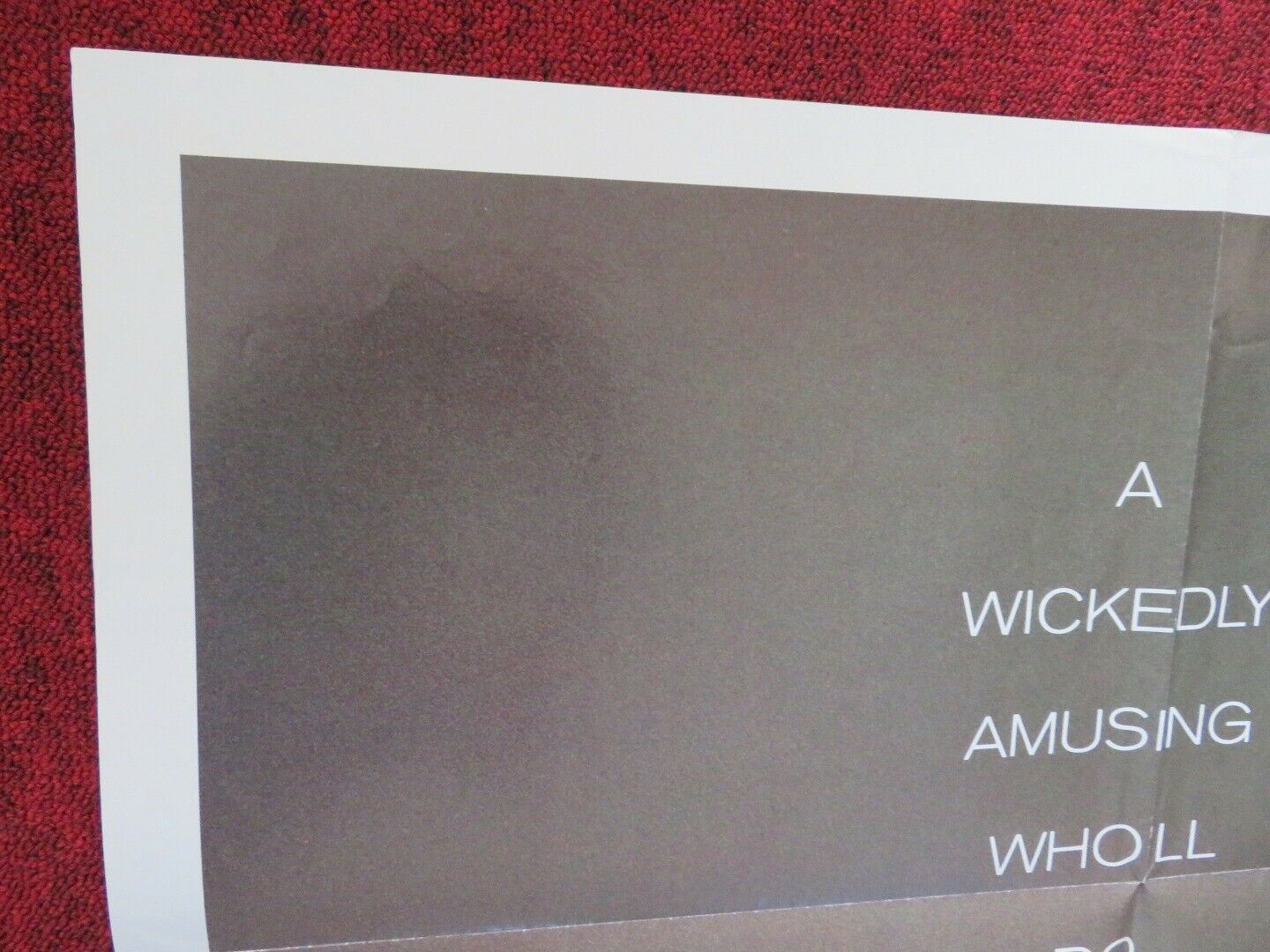 DEATHTRAP FOLDED US ONE SHEET POSTER MICHAEL CAINE DYAN CANNON 1982 Movie posters