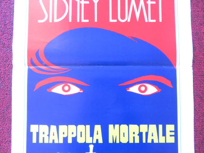 DEATHTRAP ITALIAN LOCANDINA POSTER MICHAEL CAINE CHRISTOPHER REEVE 1982 Rendezvous Cinema Movie posters