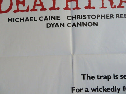 DEATHTRAP US ONE SHEET STYLE B POSTER MICHAEL CAINE CHRISTOPHER REEVE Movie posters