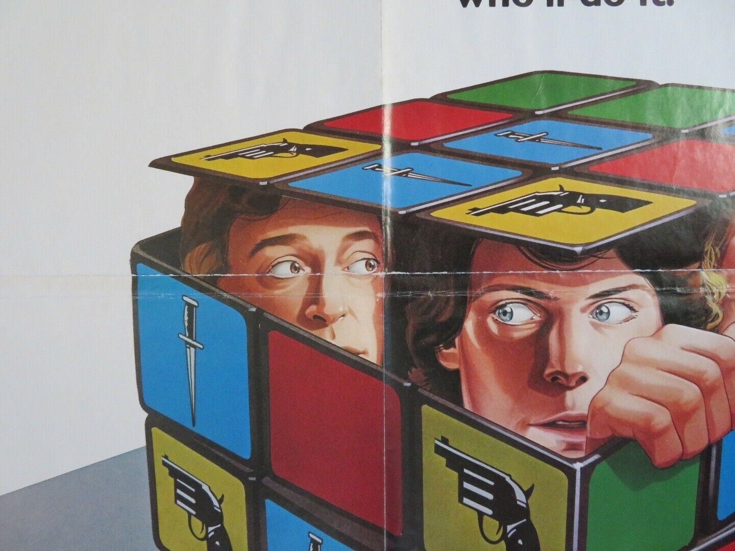 DEATHTRAP US ONE SHEET STYLE B POSTER MICHAEL CAINE CHRISTOPHER REEVE Movie posters