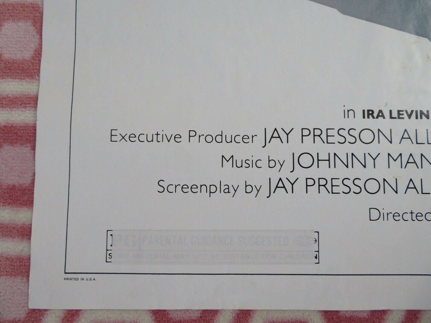 DEATHTRAP US ONE SHEET STYLE B POSTER MICHAEL CAINE CHRISTOPHER REEVE Movie posters