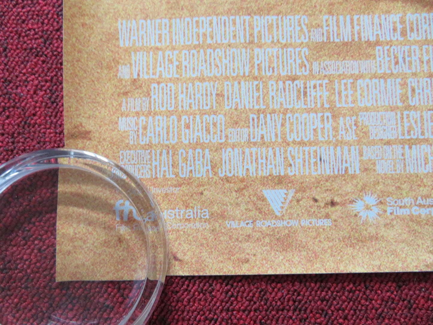 DECEMBER BOYS UK QUAD ROLLED POSTER DANIEL RADCLIFFE LEE CORMIE 2007 Rendezvous Cinema Movie posters