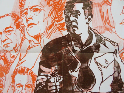 DECISION AT MIDNIGHT ONE SHEET POSTER FOLDED MATRIN LANDAU LEWIS ALLEN 1965 Rendezvous Cinema Movie posters