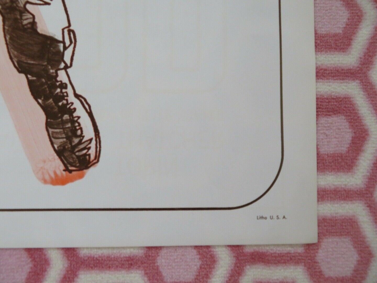 DECISION AT MIDNIGHT ONE SHEET POSTER FOLDED MATRIN LANDAU LEWIS ALLEN 1965 Rendezvous Cinema Movie posters