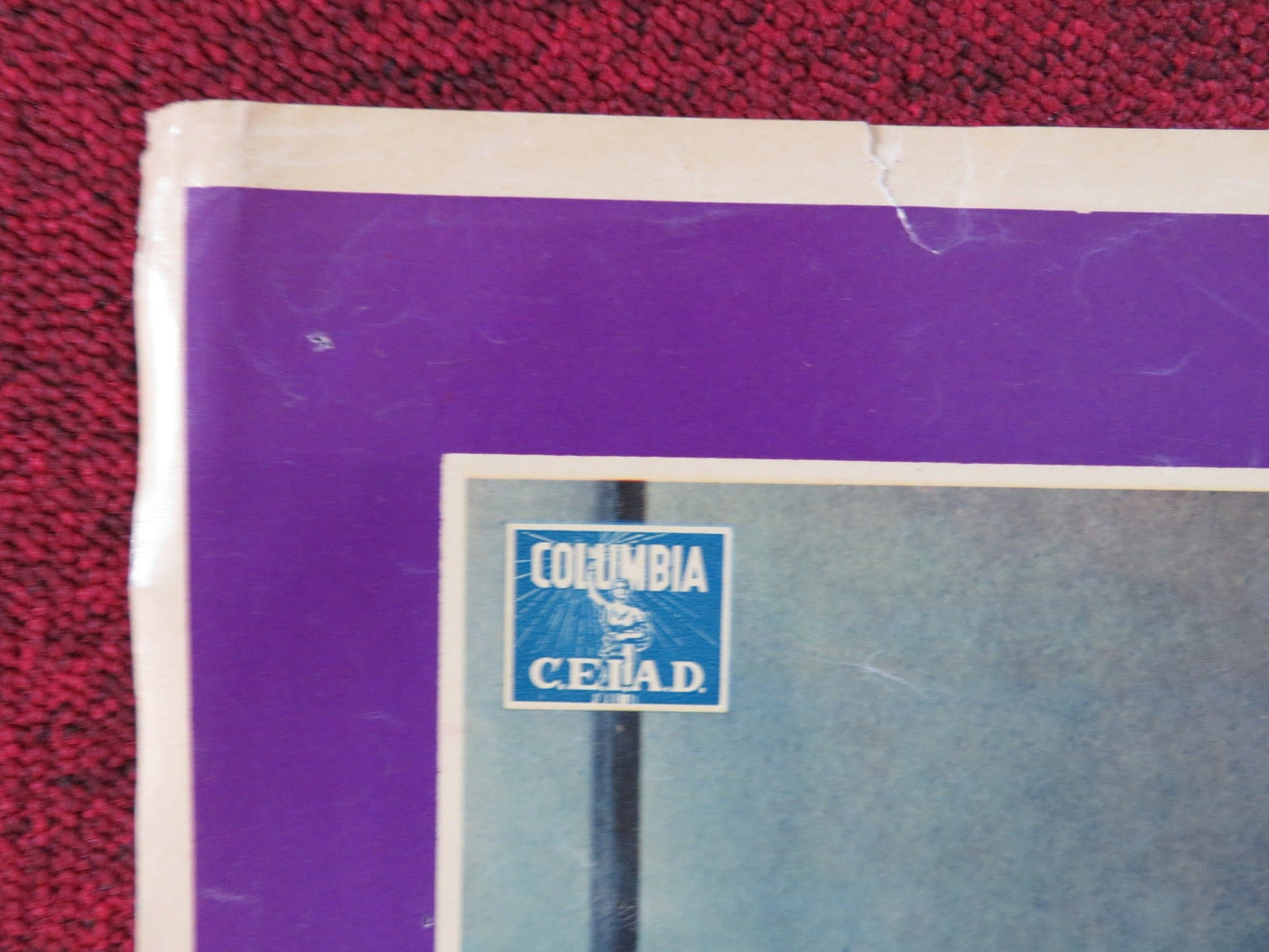 DECISION AT SUNDOWN ITALIAN FOTOBUSTA POSTER RANDOLPH SCOTT JOHN CARROLL 1959 Rendezvous Cinema Movie posters