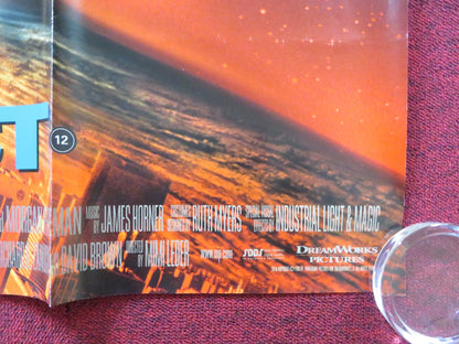 DEEP IMPACT UK QUAD (30"x 40") ROLLED POSTER ROBERT DUVALL TEA LEONI 1998 Rendezvous Cinema Movie posters