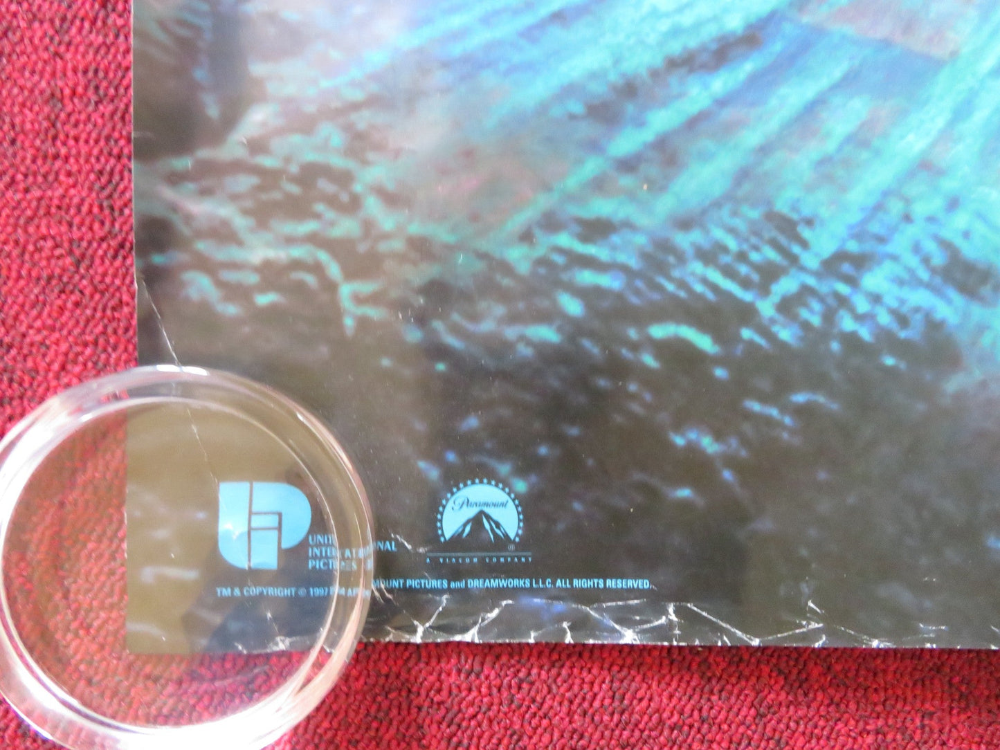 DEEP IMPACT UK QUAD (30"x 40") ROLLED POSTER ROBERT DUVALL TEA LEONI 1998 Rendezvous Cinema Movie posters