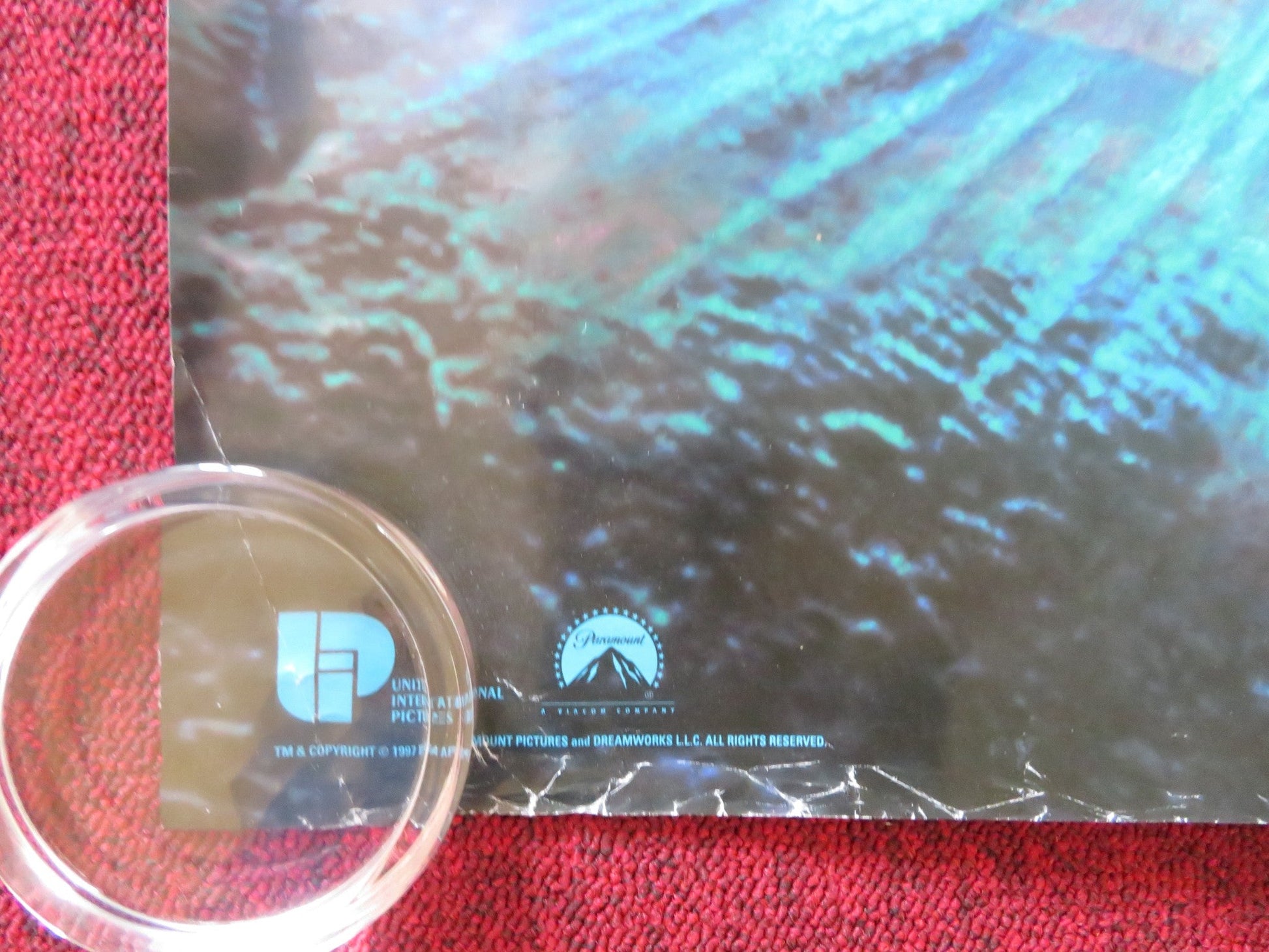 DEEP IMPACT UK QUAD (30"x 40") ROLLED POSTER ROBERT DUVALL TEA LEONI 1998 Rendezvous Cinema Movie posters