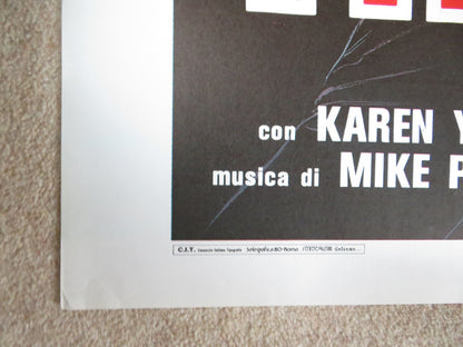 DEEP IN THE HEART ITALIAN 2 FOGLIO POSTER KAREN YOUNG CLAYTON DAY 1983 Rendezvous Cinema Movie posters