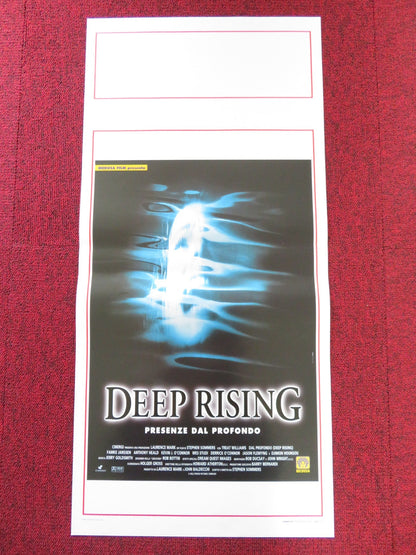 DEEP RISING ITALIAN LOCANDINA POSTER TREAT WILLIAMS FAMKE JANSSEN 1998 Rendezvous Cinema Movie posters