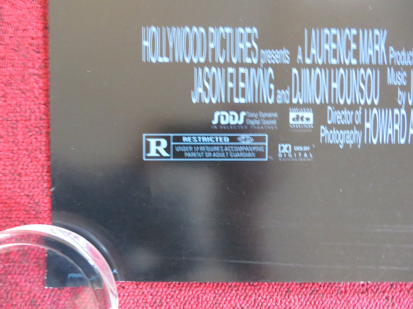 DEEP RISING US ONE SHEET ROLLED POSTER TREAT WILLIAMS FAMKE JANSSEN 1998 Rendezvous Cinema Movie posters