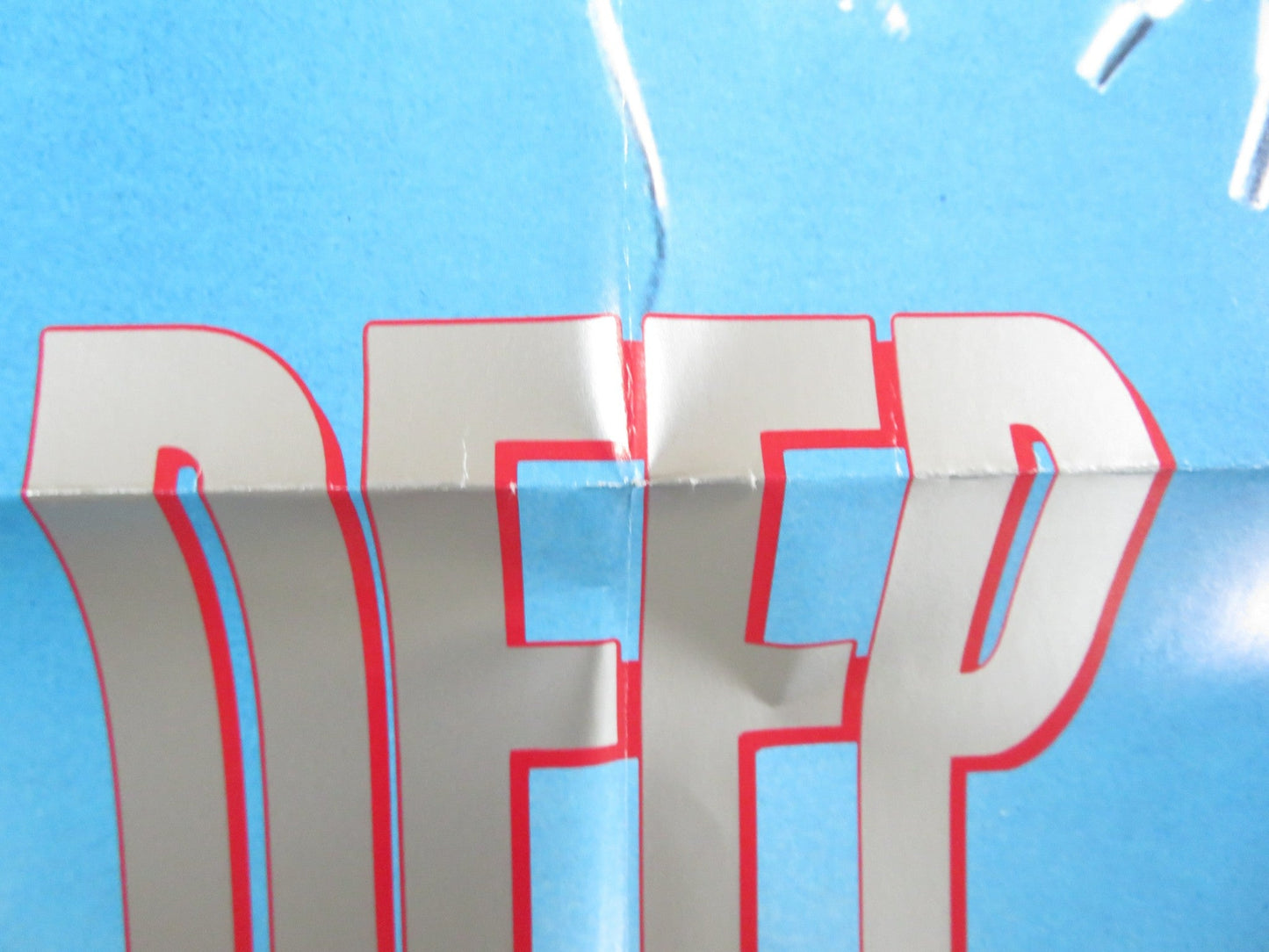 DEEP STAR SIX FOLDED US ONE SHEET POSTER TAUREAN BLACQUE NANCY EVERHARD 1989 Rendezvous Cinema Movie posters