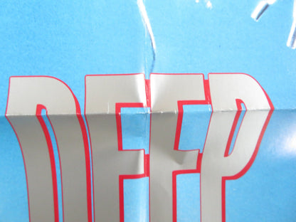 DEEP STAR SIX FOLDED US ONE SHEET POSTER TAUREAN BLACQUE NANCY EVERHARD 1989 Rendezvous Cinema Movie posters