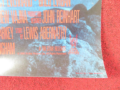 DEEP STAR SIX FOLDED US ONE SHEET POSTER TAUREAN BLACQUE NANCY EVERHARD 1989 Rendezvous Cinema Movie posters